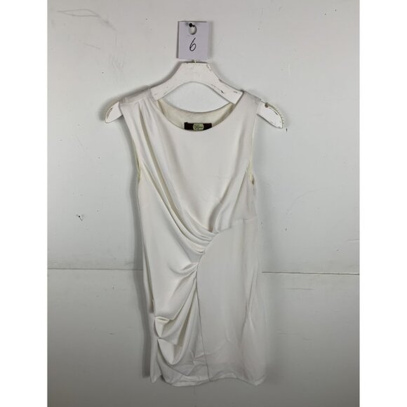 Anthropologie Eva Franco White Mini Sleeveless Dress - Picture 1 of 2